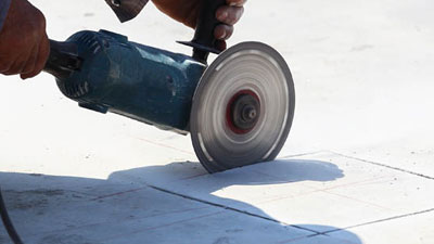 Repairing a slab leak at a home in Riverview, FL.